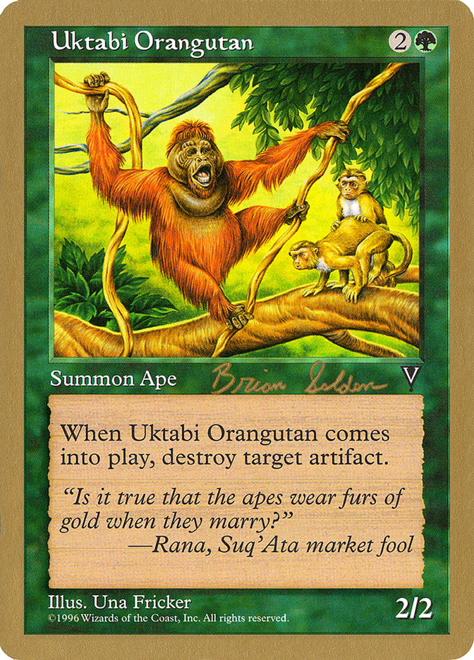 Uktabi Orangutan (Brian Selden) [World Championship Decks 1998] | Mega City Incorporated