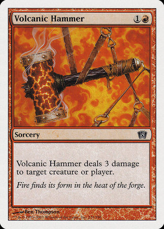 Volcanic Hammer [Eighth Edition] | Mega City Incorporated