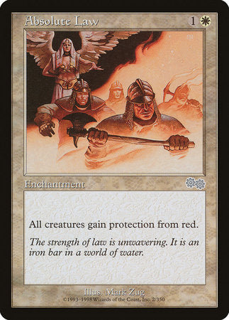 Absolute Law [Urza's Saga] | Mega City Incorporated