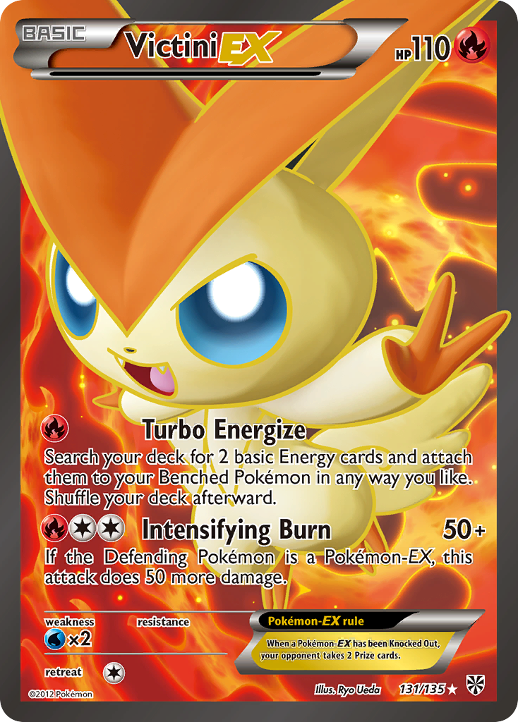 Victini EX (131/135) [Black & White: Plasma Storm] | Mega City Incorporated