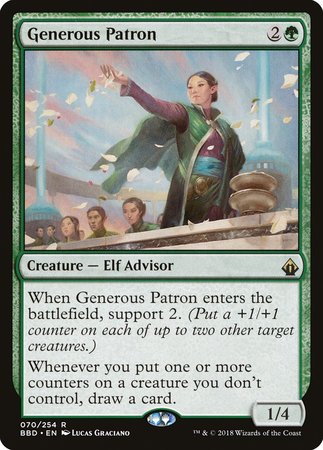 Generous Patron [Battlebond] | Mega City Incorporated