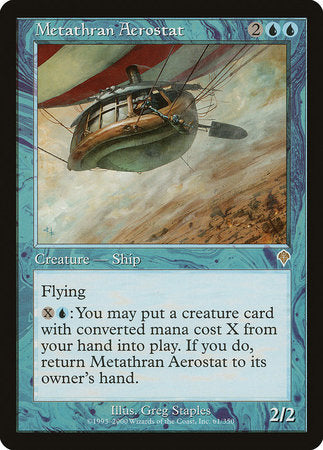 Metathran Aerostat [Invasion] | Mega City Incorporated