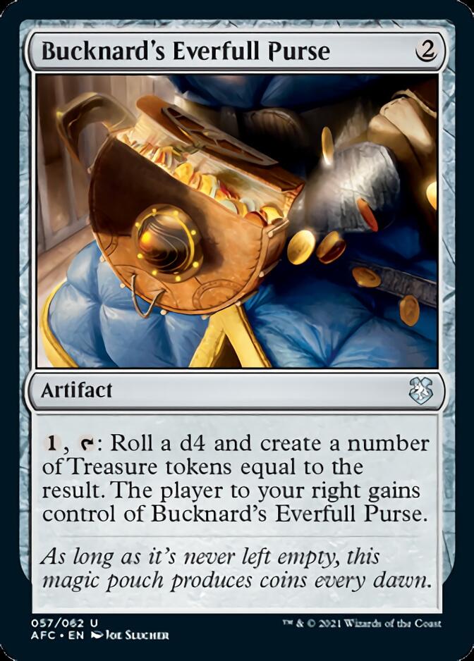 Bucknard's Everfull Purse [Dungeons & Dragons: Adventures in the Forgotten Realms Commander] | Mega City Incorporated