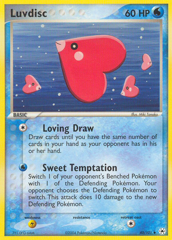 Luvdisc (40/101) [EX: Hidden Legends] | Mega City Incorporated