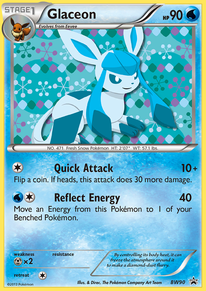 Glaceon (BW90) [Black & White: Black Star Promos] | Mega City Incorporated