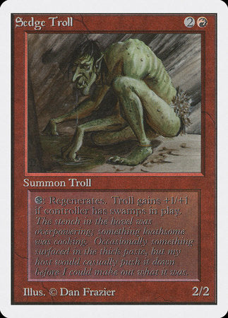 Sedge Troll [Unlimited Edition] | Mega City Incorporated