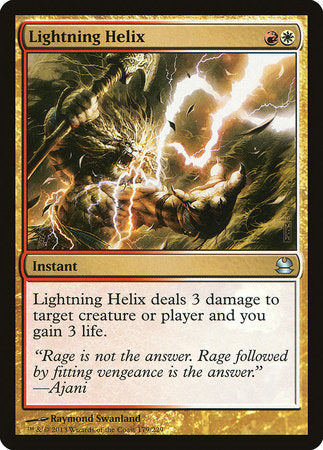 Lightning Helix [Modern Masters] | Mega City Incorporated