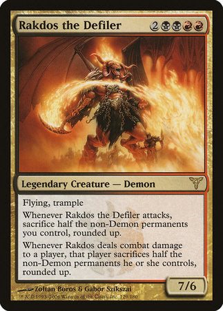 Rakdos the Defiler [Dissension] | Mega City Incorporated