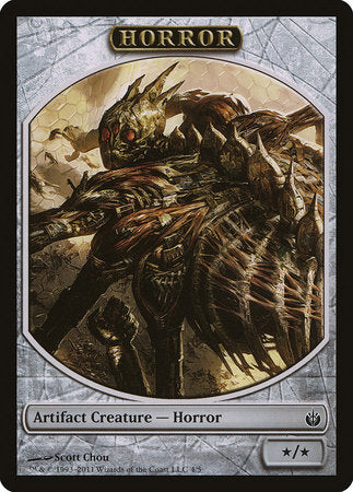 Horror Token [Mirrodin Besieged Tokens] | Mega City Incorporated