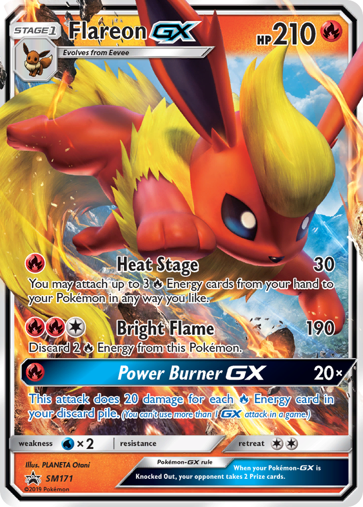 Flareon GX (SM171) [Sun & Moon: Black Star Promos] | Mega City Incorporated