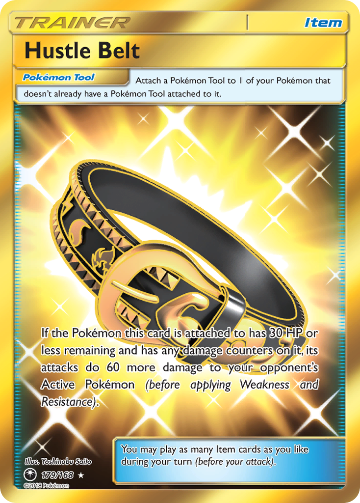 Hustle Belt (179/168) [Sun & Moon: Celestial Storm] | Mega City Incorporated