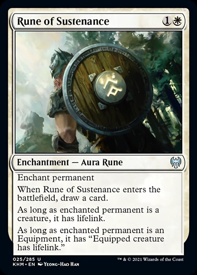 Rune of Sustenance [Kaldheim] | Mega City Incorporated