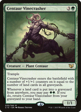 Centaur Vinecrasher [Commander 2015] | Mega City Incorporated