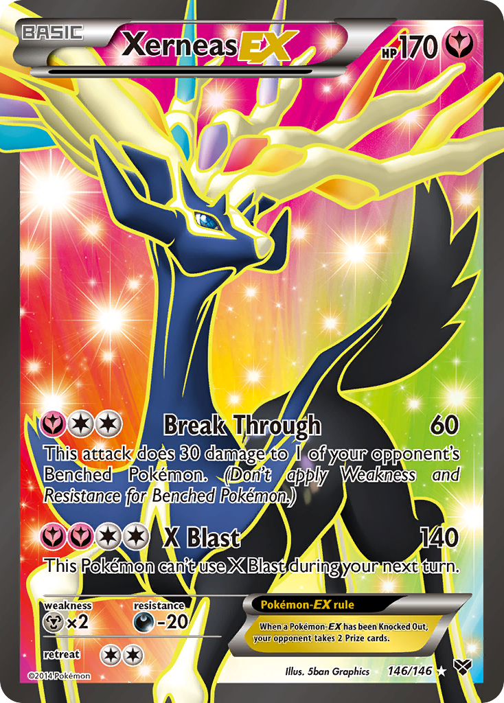 Xerneas EX (146/146) [XY: Base Set] | Mega City Incorporated