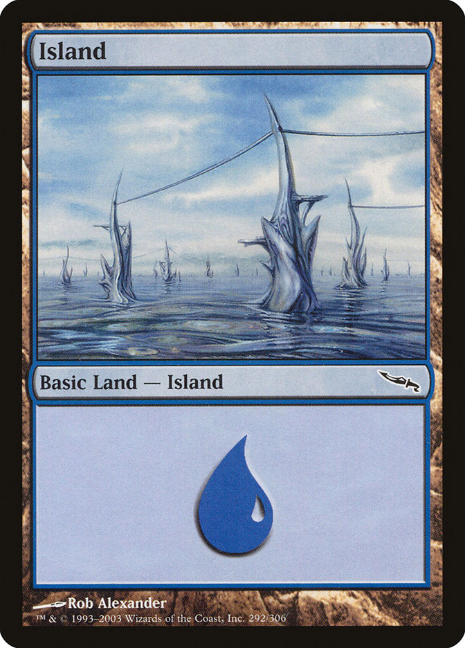 Island (292) [Mirrodin] | Mega City Incorporated