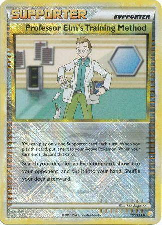 Professor Elm's Training Method (100/123) (League Promo) [HeartGold & SoulSilver: Base Set] | Mega City Incorporated