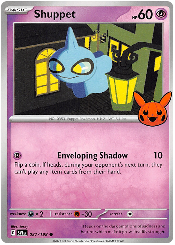 Shuppet (087/198) [Trick or Trade 2023] | Mega City Incorporated