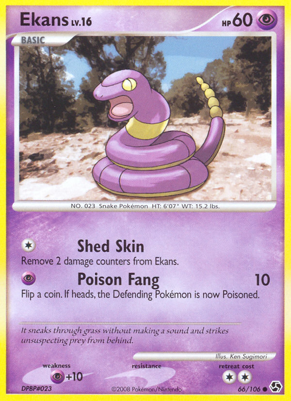 Ekans (66/106) [Diamond & Pearl: Great Encounters] | Mega City Incorporated