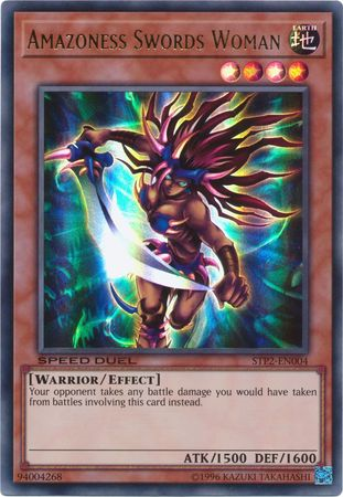 Amazoness Swords Woman [STP2-EN004] Ultra Rare | Mega City Incorporated