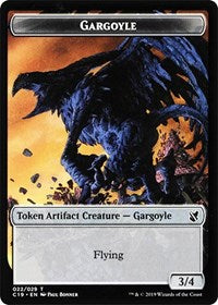 Gargoyle // Egg Double-sided Token [Commander 2019 Tokens] | Mega City Incorporated
