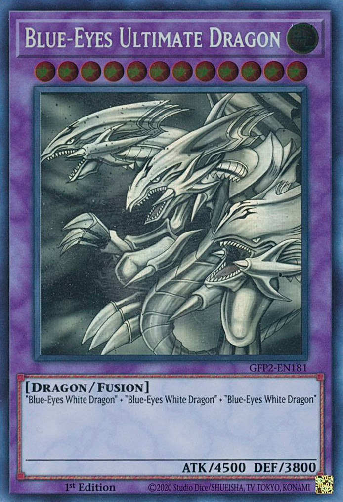 Blue-Eyes Ultimate Dragon [GFP2-EN181] Ghost Rare | Mega City Incorporated