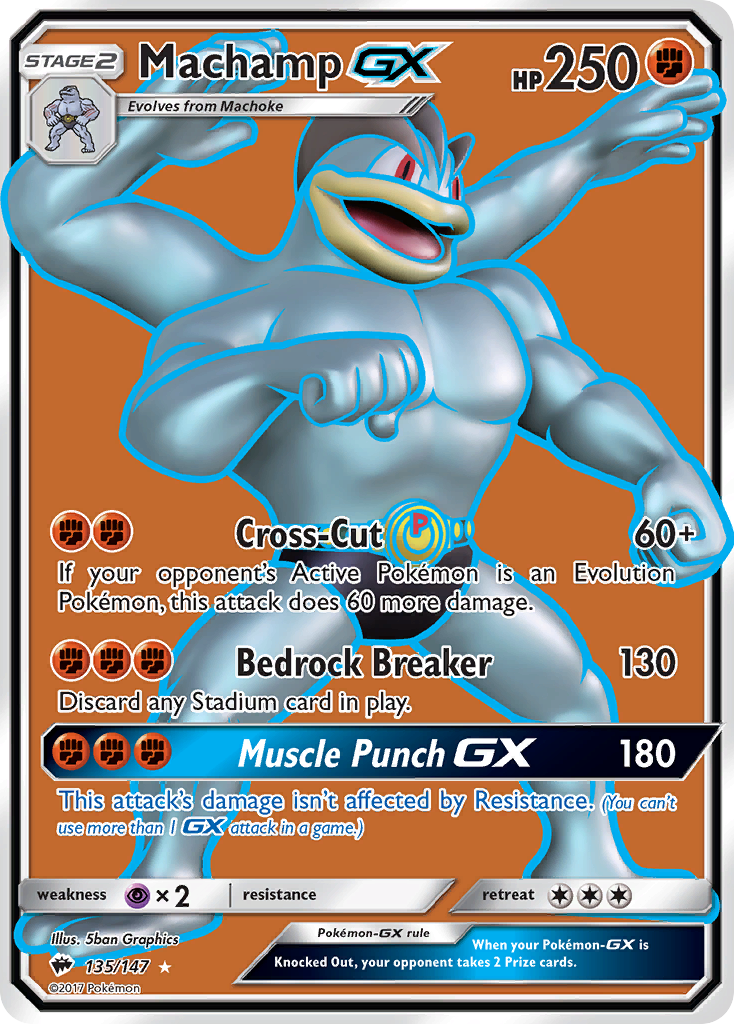 Machamp GX (135/147) [Sun & Moon: Burning Shadows] | Mega City Incorporated