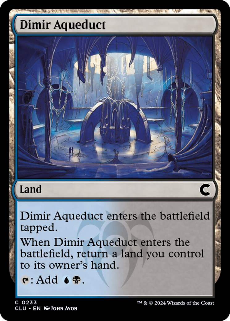 Dimir Aqueduct [Ravnica: Clue Edition] | Mega City Incorporated