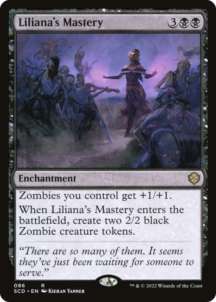 Liliana's Mastery [Starter Commander Decks] | Mega City Incorporated