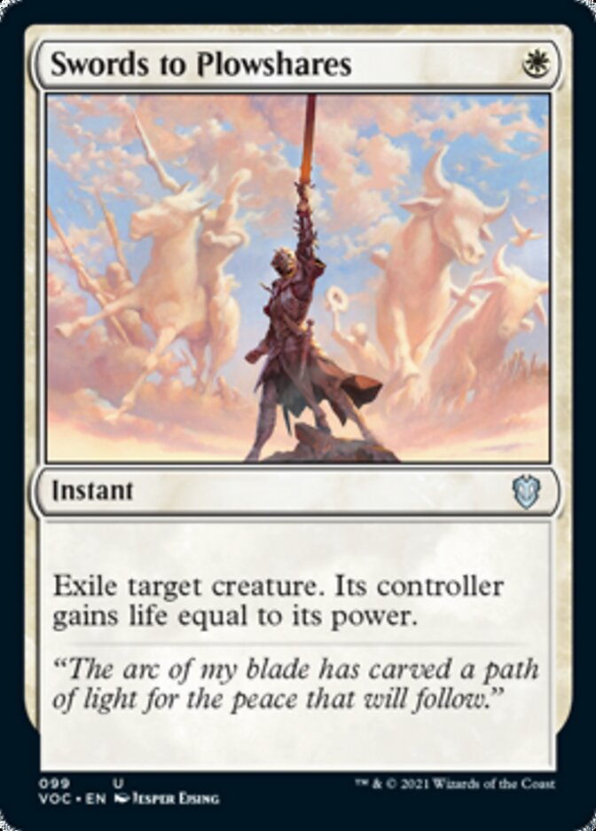 Swords to Plowshares [Innistrad: Crimson Vow Commander] | Mega City Incorporated