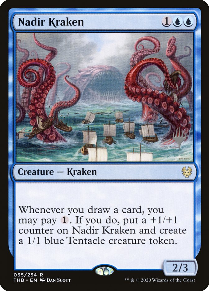 Nadir Kraken (Promo Pack) [Theros Beyond Death Promos] | Mega City Incorporated