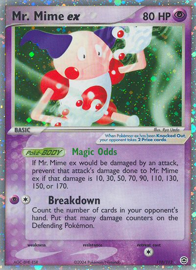 Mr. Mime ex (110/112) [EX: FireRed & LeafGreen] | Mega City Incorporated