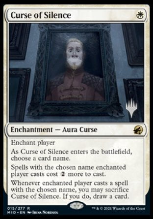 Curse of Silence (Promo Pack) [Innistrad: Midnight Hunt Promos] | Mega City Incorporated