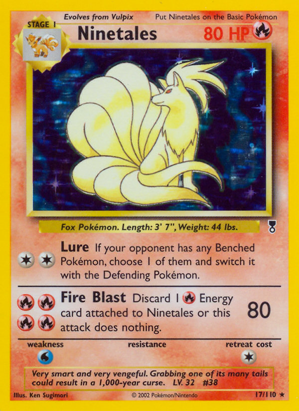 Ninetales (17/110) [Legendary Collection] | Mega City Incorporated