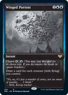 Winged Portent [Innistrad: Double Feature] | Mega City Incorporated