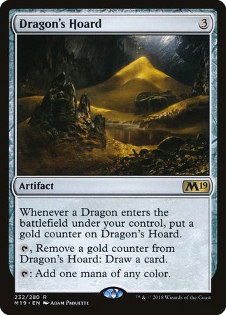 Dragon's Hoard [Core Set 2019] | Mega City Incorporated