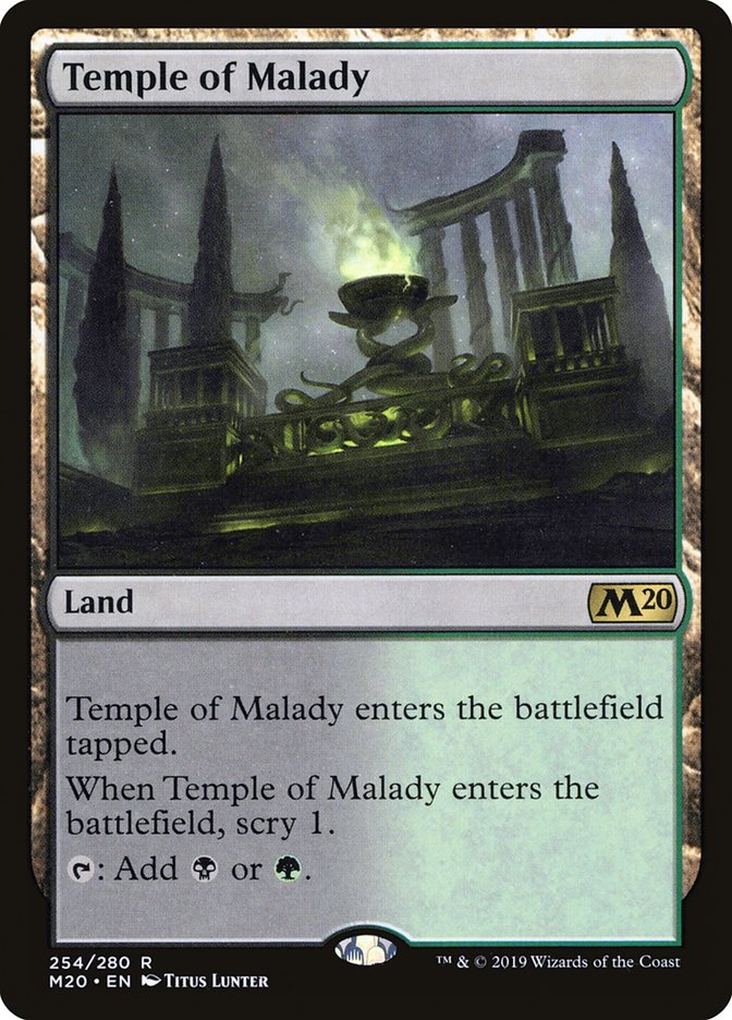 Temple of Malady [Core Set 2020] | Mega City Incorporated