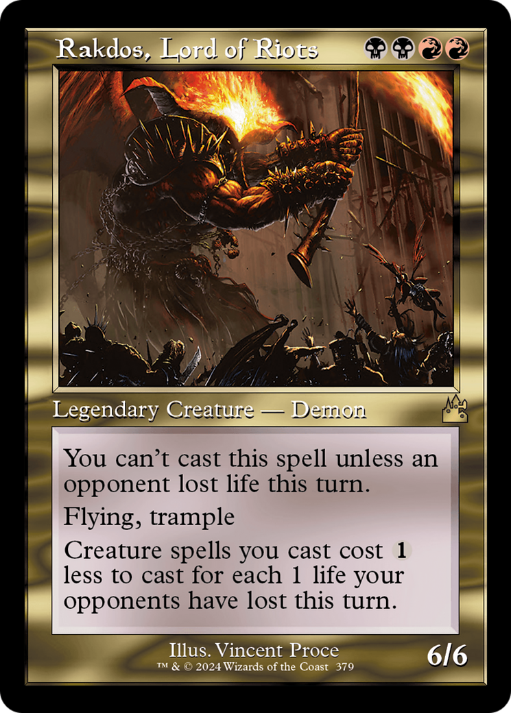 Rakdos, Lord of Riots (Retro Frame) [Ravnica Remastered] | Mega City Incorporated