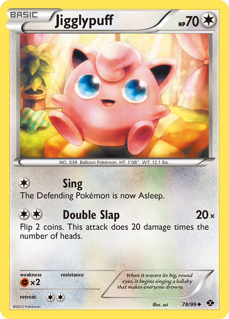 Jigglypuff (78/99) [Black & White: Next Destinies] | Mega City Incorporated