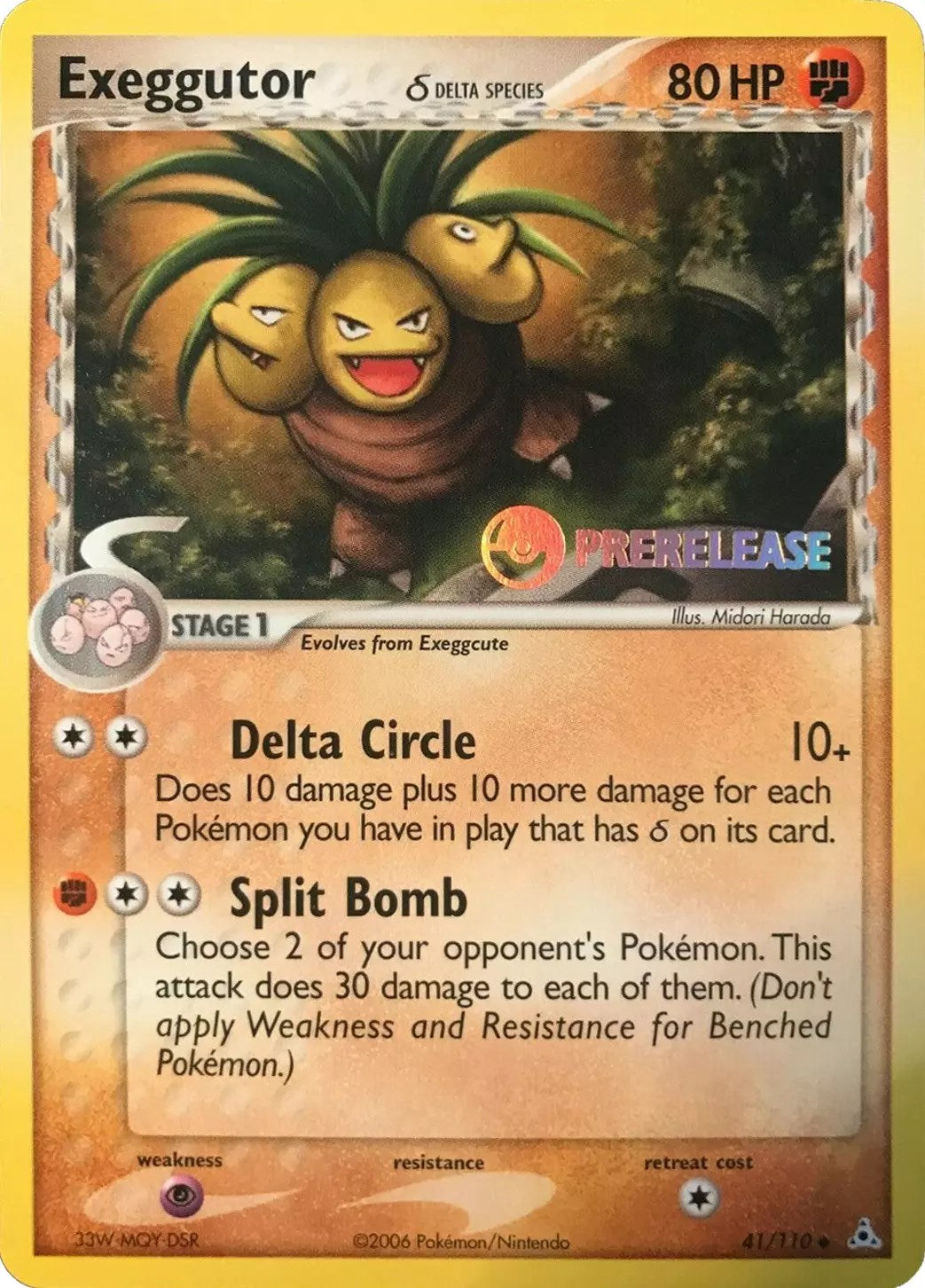 Exeggutor (41/110) (Prerelease) [EX: Holon Phantoms] | Mega City Incorporated