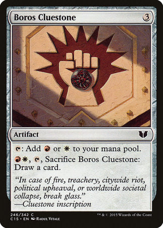 Boros Cluestone [Commander 2015] | Mega City Incorporated