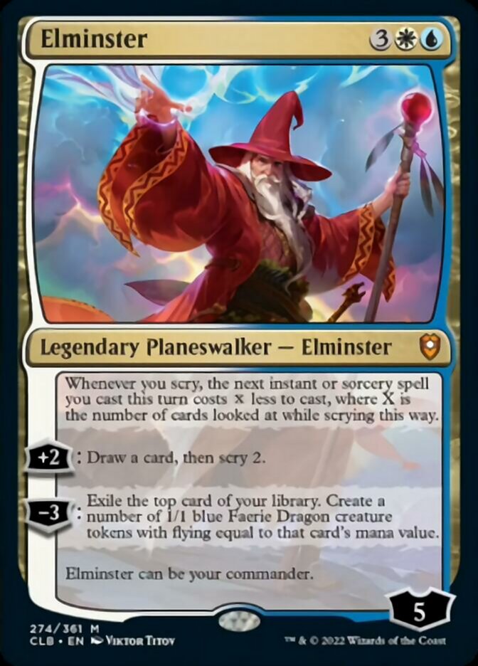 Elminster [Commander Legends: Battle for Baldur's Gate] | Mega City Incorporated