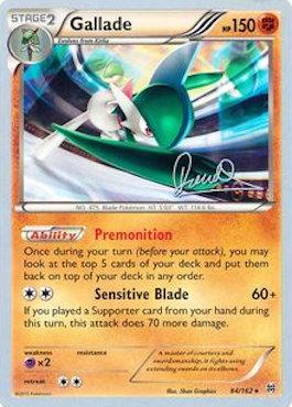 Gallade (84/162) (Infinite Force - Diego Cassiraga) [World Championships 2017] | Mega City Incorporated