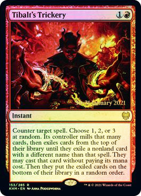 Tibalt's Trickery  [Kaldheim Prerelease Promos] | Mega City Incorporated