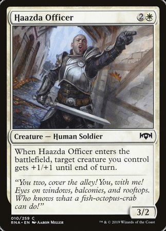 Haazda Officer [Ravnica Allegiance] | Mega City Incorporated