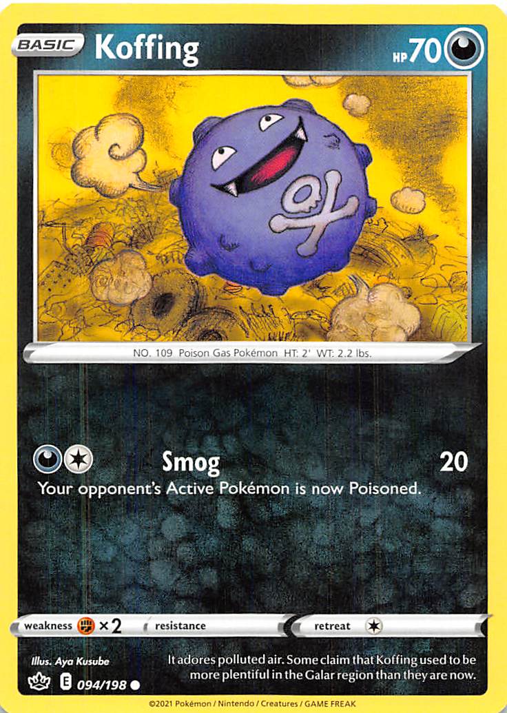 Koffing (094/198) [Sword & Shield: Chilling Reign] | Mega City Incorporated