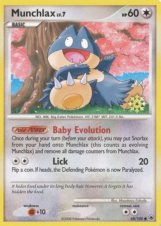 Munchlax (68/100) [Countdown Calendar Promos] | Mega City Incorporated