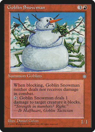 Goblin Snowman [Ice Age] | Mega City Incorporated