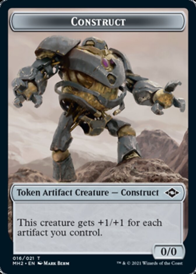 Construct Token // Treasure Token (#20) [Modern Horizons 2 Tokens] | Mega City Incorporated