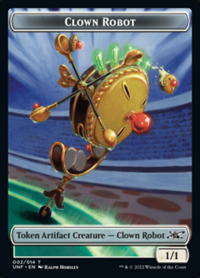 Clown Robot (002) Token [Unfinity Tokens] | Mega City Incorporated