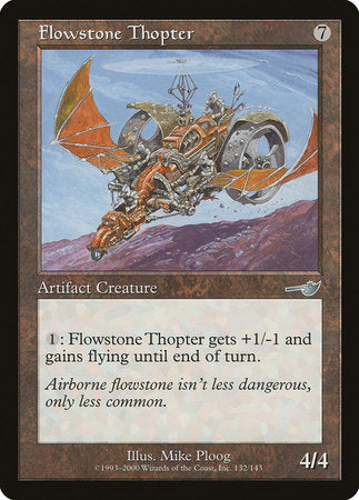 Flowstone Thopter [Nemesis] | Mega City Incorporated